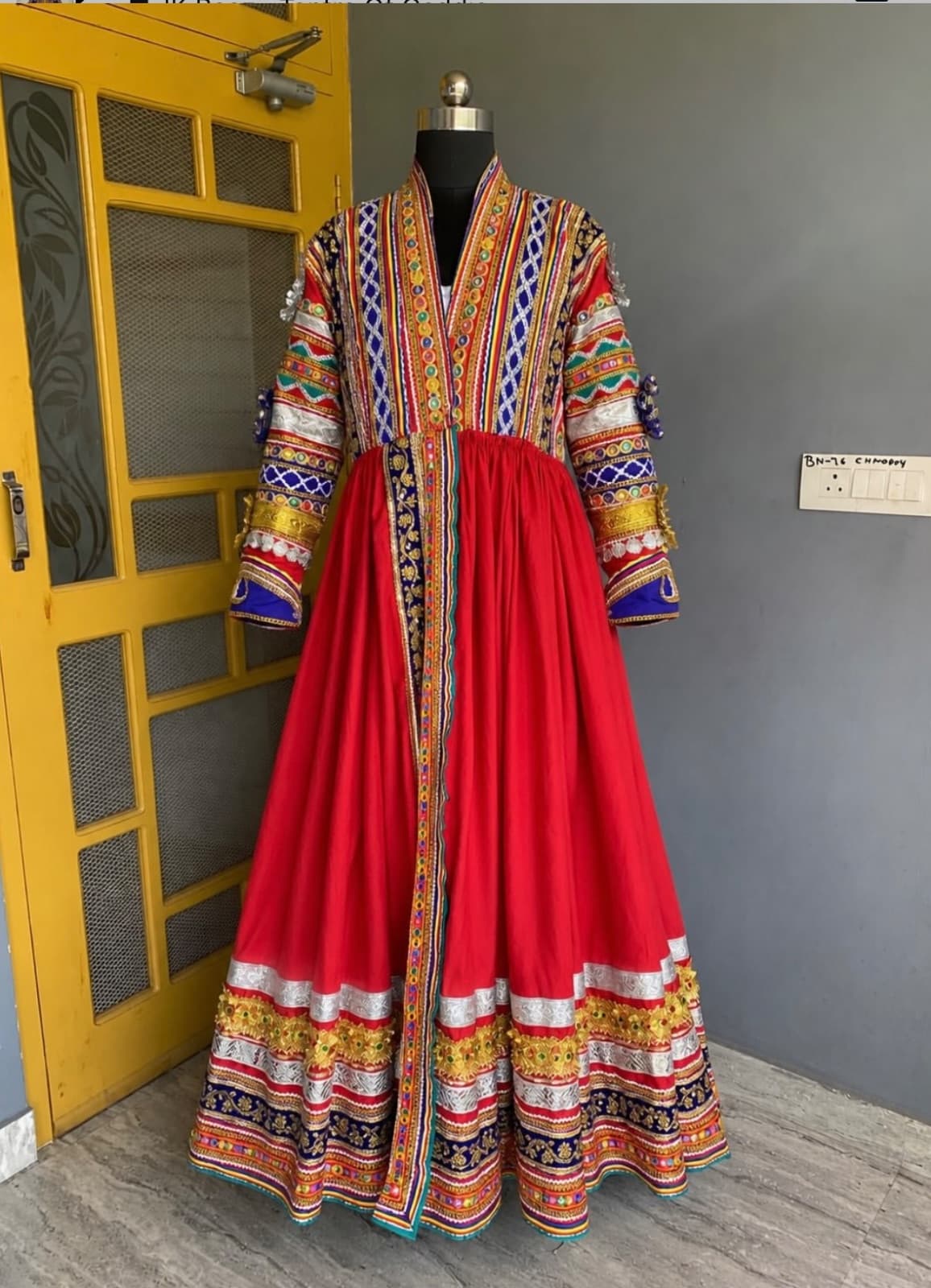 Gaddiyali groom dress handmade